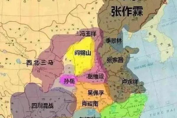 军阀趣史